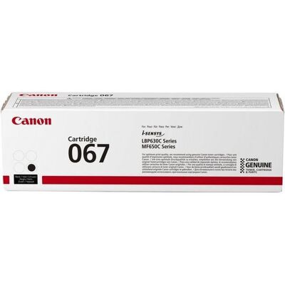Cartucho de tóner negro Canon 067 - Compatible con MF656Cdw, MF654Cdw, MF653Cdw Cartucho de tóner negro Canon 067 - Compatible con MF656Cdw, MF654Cdw, MF653Cdw