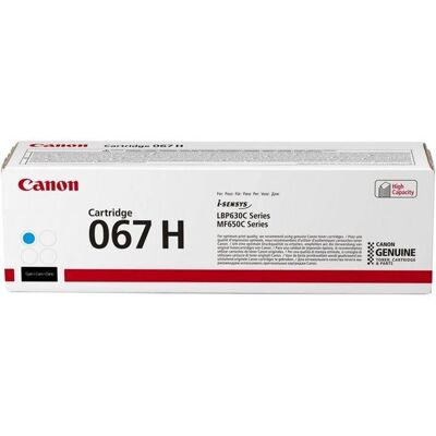 Cartuccia Toner Cyan 067H Canon - Alta Capacità Cartuccia Toner Cyan 067H Canon - Alta Capacità
