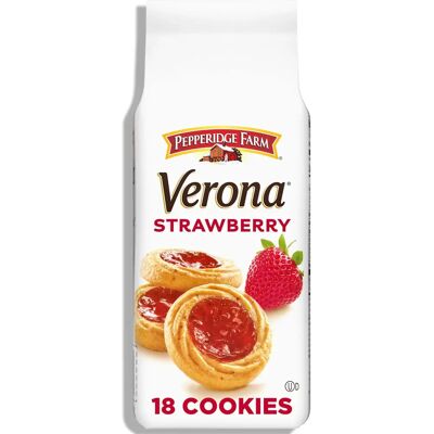Biscuits à la fraise Verona de Pepperidge Farm - Biscuits - Publicité Biscuits à la fraise Verona de Pepperidge Farm - Biscuits - Publicité