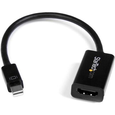 StarTech.com MDP2HD4KS Adaptador de cable de vídeo - 0,15m - Negro StarTech.com MDP2HD4KS Adaptador de cable de vídeo - 0,15m - Negro