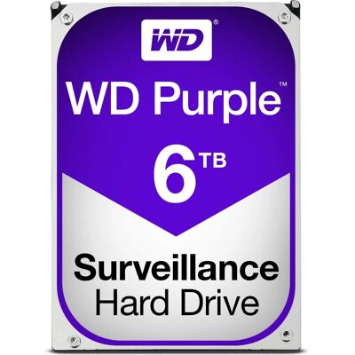 Western Digital WD60PURX 6TB 5400U/min 3,5" SATA Festplatte Western Digital WD60PURX 6TB 5400U/min 3,5" SATA Festplatte