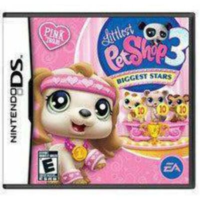 Littlest Pet Shop Pink Game - Nintendo DS - Big Stars - Cute Pets Littlest Pet Shop Pink Game - Nintendo DS - Big Stars - Cute Pets
