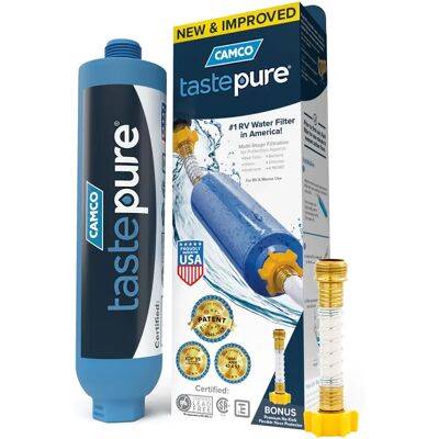 Filtro de agua TastePURE Camco 40043 - Azul Filtro de agua TastePURE Camco 40043 - Azul