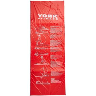 York Exercise Mat - Blue - 20mm Thick, 170cm x 60cm York Exercise Mat - Blue - 20mm Thick, 170cm x 60cm