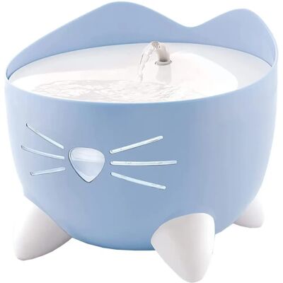Catit PIXI Cat Water Fountain - Blue - Drinking Water Fountain Catit PIXI Cat Water Fountain - Blue - Drinking Water Fountain