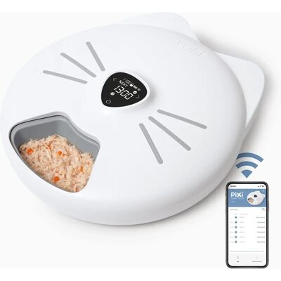 Catit PIXI Smart 6 Meal Feeder - Automatic Cat Food Dispenser Catit PIXI Smart 6 Meal Feeder - Automatic Cat Food Dispenser