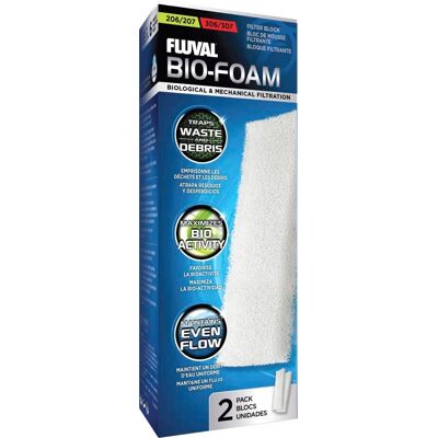 Fluval Filter Foam Block - Voor Kanisterfilters 205 & 305 - 2 Stuks Fluval Filter Foam Block - Voor Kanisterfilters 205 & 305 - 2 Stuks