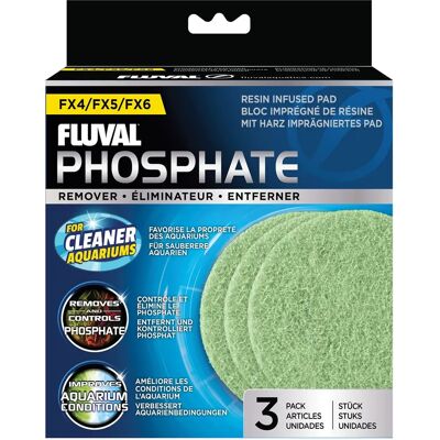 Fluval FX4/FX5/FX6 Phosphate Remover Pad - 3 Pack Fluval FX4/FX5/FX6 Phosphate Remover Pad - 3 Pack