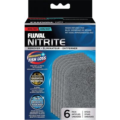 Fluval 306/307 - 406/407 Nitrite Entferner - 6 Stück Fluval 306/307 - 406/407 Nitrite Entferner - 6 Stück