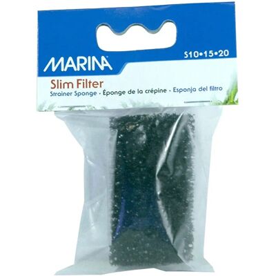 Marina Slim Filter Vervangingszeef Spons - Aquarium Filter Accessoire Marina Slim Filter Vervangingszeef Spons - Aquarium Filter Accessoire