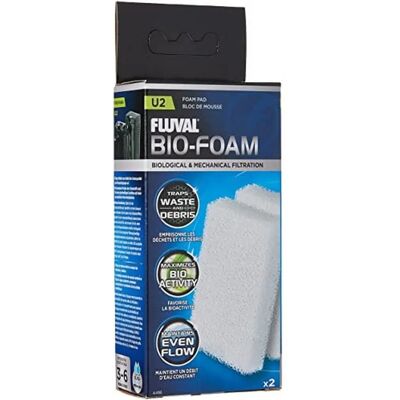 Fluval U2 Aquarium Filter - Foam Pad & Replacement Sponge Fluval U2 Aquarium Filter - Foam Pad & Replacement Sponge