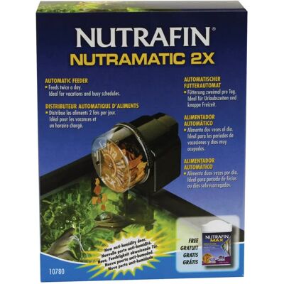 Mangime Automatico Nutramatic 2X di Marina - Pesci, Accessori Acquario Mangime Automatico Nutramatic 2X di Marina - Pesci, Accessori Acquario