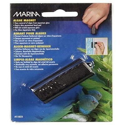 Nettoyeur Magnétique pour Aquarium Hagen - Petit, 1 3/4 pouces Nettoyeur Magnétique pour Aquarium Hagen - Petit, 1 3/4 pouces