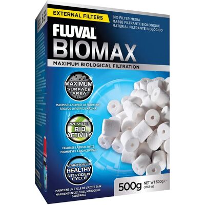 Fluval BIOMAX Bio RINGS szűrőanyag - 500g - Akváriumi biológiai szűrő Fluval BIOMAX Bio RINGS szűrőanyag - 500g - Akváriumi biológiai szűrő