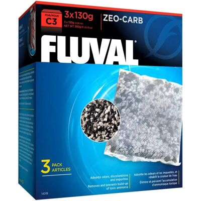 Fluval C3 Zeo-Carb - Aquarium Filter Media Fluval C3 Zeo-Carb - Aquarium Filter Media