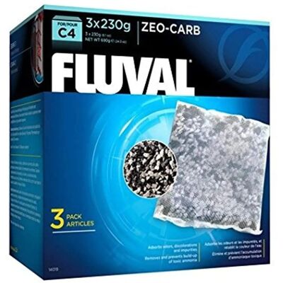 Fluval C4 Zeo Carb - Halak szűrőanyag Fluval C4 Zeo Carb - Halak szűrőanyag