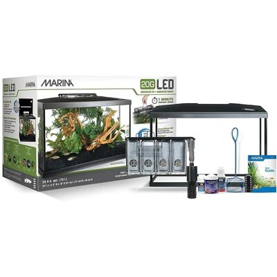 Kit de Acuario Marina 75L Con Luz LED - Kit de Acuario Kit de Acuario Marina 75L Con Luz LED - Kit de Acuario