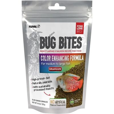 Fluval Bug Bites Színfokozó Haleleség - M-L 125g Fluval Bug Bites Színfokozó Haleleség - M-L 125g