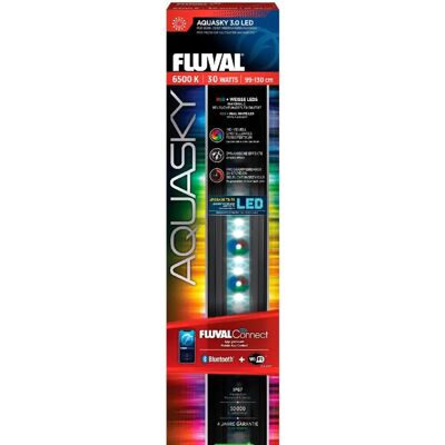 Fluval Aquasky 3.0 LED Bluetooth Éclairage - Éclairage d'aquarium - Publicité Fluval Aquasky 3.0 LED Bluetooth Éclairage - Éclairage d'aquarium - Publicité