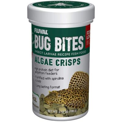Fluval Bug Bites Algás wafelek - Halaknak való étel Fluval Bug Bites Algás wafelek - Halaknak való étel