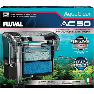 Filtro de 5 etapas Fluval Ac50 - Acuario y Terrario Filtro de 5 etapas Fluval Ac50 - Acuario y Terrario