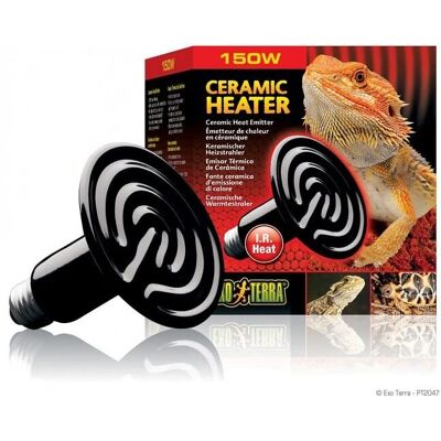 Exo Terra Ceramic Heater - Reptile, Heaters, Lamps - 150 W Exo Terra Ceramic Heater - Reptile, Heaters, Lamps - 150 W