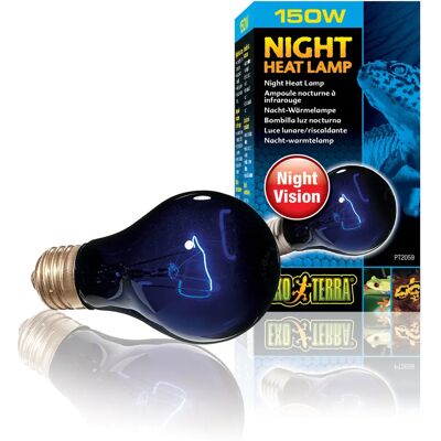 Exo Terra PT2059 Ampoule chauffante nocturne pour reptiles - Lampe chauffante Exo Terra PT2059 Ampoule chauffante nocturne pour reptiles - Lampe chauffante