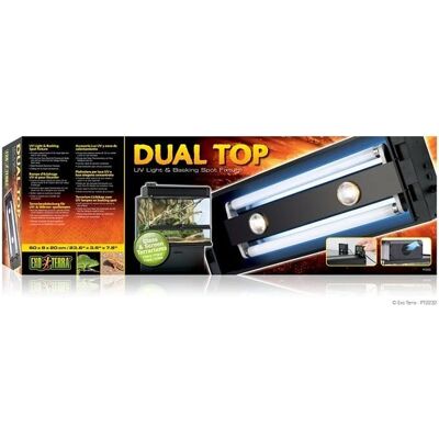 Copertura Fluorescente Compatta Exo Terra 60cm - Illuminazione Terrario Copertura Fluorescente Compatta Exo Terra 60cm - Illuminazione Terrario