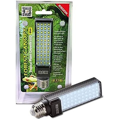 Exo Terra Forest Canopy LED 6500K 8W - LED-Lampe für tropische Pflanzen Exo Terra Forest Canopy LED 6500K 8W - LED-Lampe für tropische Pflanzen