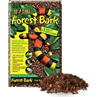Exo Terra Forest Bark Natürliches Terrariensubstrat - Reptilien Exo Terra Forest Bark Natürliches Terrariensubstrat - Reptilien
