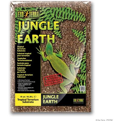 Exo Terra Jungle Earth 8.8L - Reptiliesubstrat Exo Terra Jungle Earth 8.8L - Reptiliesubstrat