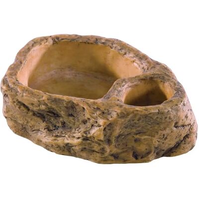 Exo Terra Gecko Dish - 2-in-1 Water & Food Dish - Reptile Dish Exo Terra Gecko Dish - 2-in-1 Water & Food Dish - Reptile Dish