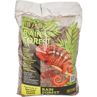 EXO TERRA Rain Forest Bark Reptile Substrate - Tropical Jungle Habitat EXO TERRA Rain Forest Bark Reptile Substrate - Tropical Jungle Habitat