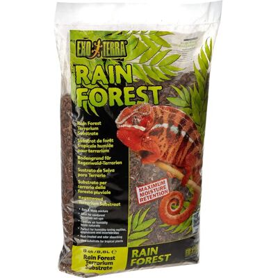 Podłoże Deszczowego Lasu Exo Terra - 8,8 L - Podłoże Terrarium Podłoże Deszczowego Lasu Exo Terra - 8,8 L - Podłoże Terrarium