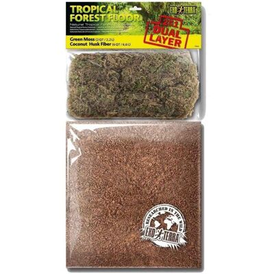 Exo Terra Large Moss Coco Husk Forest Floor - Substrate Exo Terra Large Moss Coco Husk Forest Floor - Substrate