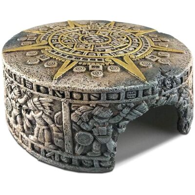 Exo Terra Aztec Calendar Stone Hide-Out - Reptile Cave Exo Terra Aztec Calendar Stone Hide-Out - Reptile Cave