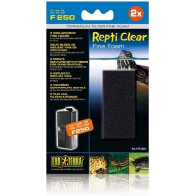 Exo Terra Nachfüllpackung für Filter Repti Clear F250 Exo Terra Nachfüllpackung für Filter Repti Clear F250