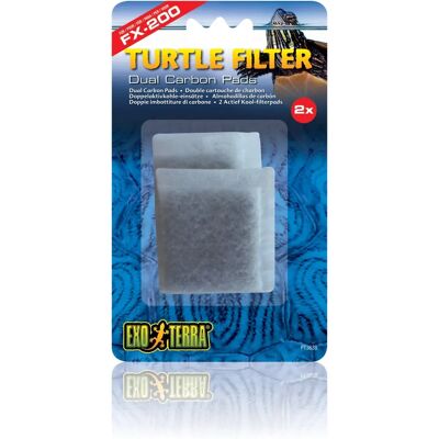 Exo Terra Kohletasche - 2er Pack für Schildkrötenfilter Exo Terra Kohletasche - 2er Pack für Schildkrötenfilter