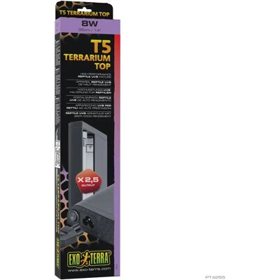 Exoterra T5 Terrarium Top Reptile UVB - 35cm / 8W Exoterra T5 Terrarium Top Reptile UVB - 35cm / 8W