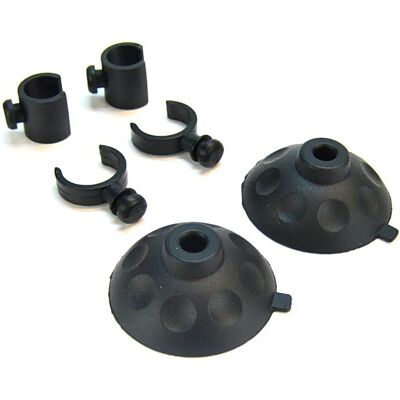 Fluval Saugnäpfe - 4 x 12 mm, Clips - 8 x 14 mm - Aquarium Zubehör Fluval Saugnäpfe - 4 x 12 mm, Clips - 8 x 14 mm - Aquarium Zubehör