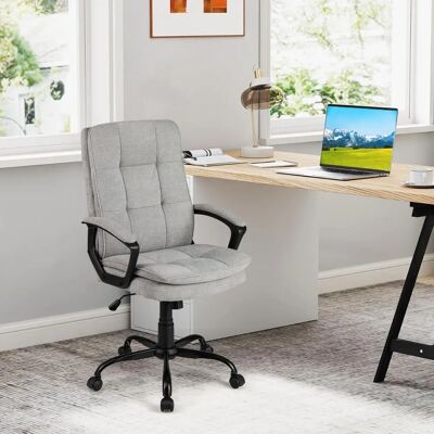 Sedia da ufficio ergonomica Costway - Regolabile in altezza & Girevole a 360° Sedia da ufficio ergonomica Costway - Regolabile in altezza & Girevole a 360°