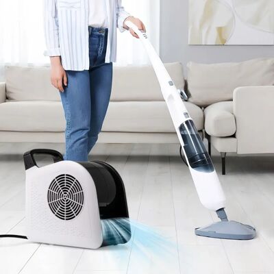 Costway Ventilatore ad Alta Velocità - 3 Velocità, Testa Girevole 185°, 2 Prese Costway Ventilatore ad Alta Velocità - 3 Velocità, Testa Girevole 185°, 2 Prese