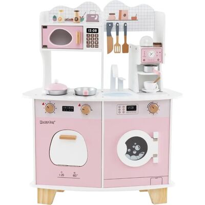 Ensemble de Cuisine pour Enfants Costway avec Machine à Café - Jeu & Apprentissage - Publicité Ensemble de Cuisine pour Enfants Costway avec Machine à Café - Jeu & Apprentissage - Publicité
