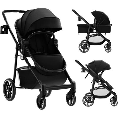 Costway - 2-in-1 Baby Stroller - Siège réversible - Stroller - Publicité Costway - 2-in-1 Baby Stroller - Siège réversible - Stroller - Publicité