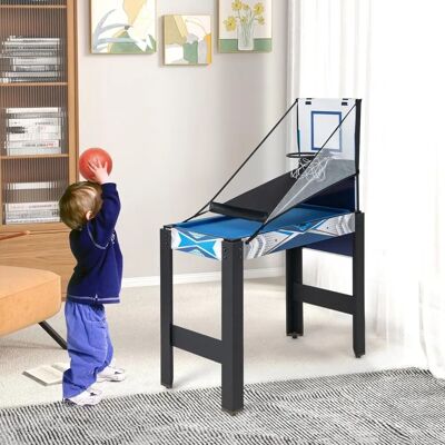 Costway - 6-en-1 Table - Basketball - Ping-Pong - Table de jeu - Publicité Costway - 6-en-1 Table - Basketball - Ping-Pong - Table de jeu - Publicité