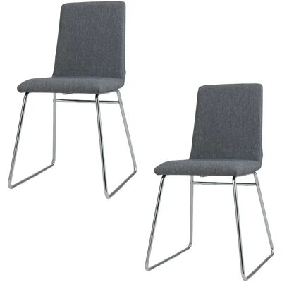 Costway Ensemble de 2 Chaises de Salle à Manger avec Dossier Pliable - Chaises - Publicité Costway Ensemble de 2 Chaises de Salle à Manger avec Dossier Pliable - Chaises - Publicité