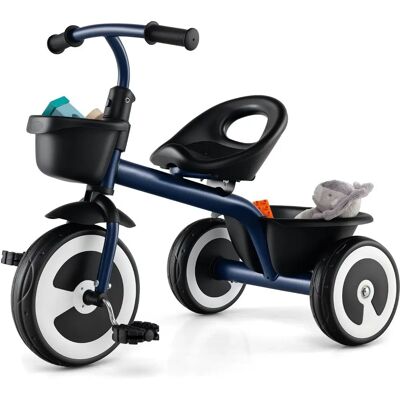 Triciclo per Bambini Costway - Regolabile e Stabile - 3 Ruote - Interno/Esterior Triciclo per Bambini Costway - Regolabile e Stabile - 3 Ruote - Interno/Esterior