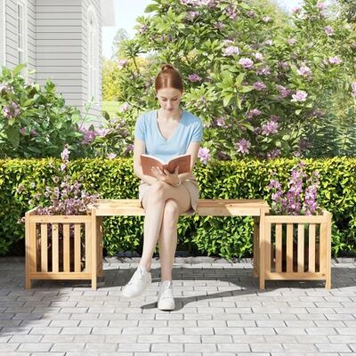 Costway NP12530NA Gartenbank aus Holz - Gartenbank aus Holz Costway NP12530NA Gartenbank aus Holz - Gartenbank aus Holz