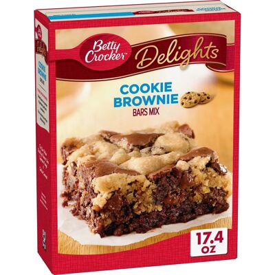Betty Crocker Betty Crocker Cookie Brownie Mix - Riche, Malléable & Facile - Publicité Betty Crocker Betty Crocker Cookie Brownie Mix - Riche, Malléable & Facile - Publicité