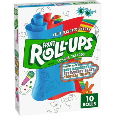 Betty Crocker Fruit Roll-Ups Variety Pack - Snacks Betty Crocker Fruit Roll-Ups Variety Pack - Snacks